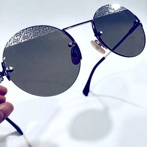 NEW Fendi FF M0058/S sunglasses round with printed Lens - UNISEX Pair